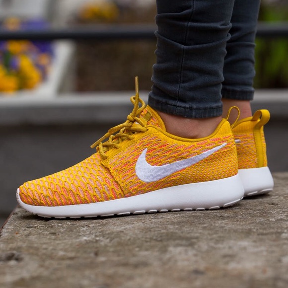 Nike | Shoes | Nike Roshe One Flyknit Golden 74927700 | Poshmark
